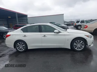 2017 Infiniti Q50 2.0t with VIN JN1CV7AR0HM681482, listed as a IAAI auction lot 41734242 with 228,838 mi miles. Bid and sale history available at carsss.com. Image 13.
