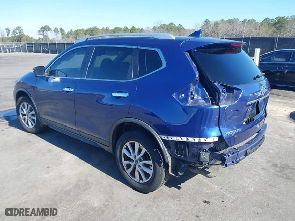 2018 Nissan Rogue S with VIN KNMAT2MT9JP604456, listed as a IAAI auction lot 41457753 with 147146 miles. Bid and sale history available at carsss.com. Image 3.