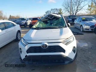 2019 Toyota RAV4 XLE Premium with VIN JTMA1RFV1KD023548, listed as a IAAI auction lot 41805406 with 75,501 mi miles. Bid and sale history available at carsss.com. Image 11.