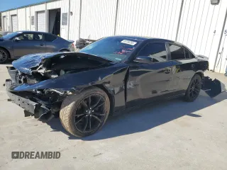 2018 Dodge Charger SXT with VIN 2C3CDXBG5JH135870, listed as a Copart auction lot 45706285 with 188,668 mi miles and Salvage Title. Bid and sale history available at DreamBid. Image 1.