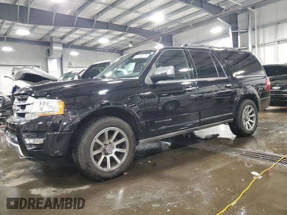 2016 Ford Expedition Max Platinum with VIN 1FMJK1MTXGEF03584, listed as a Copart auction lot 55756615 with 174,318 mi miles and Salvage title. Bid and sale history available at DreamBid. Image 1.