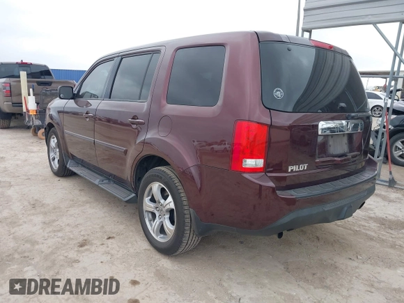 2012 Honda Pilot EX-L with VIN 5FNYF3H56CB018706, listed as a IAAI auction lot 41694870 with 243,284 mi miles. Bid and sale history available at carsss.com. Image 3.