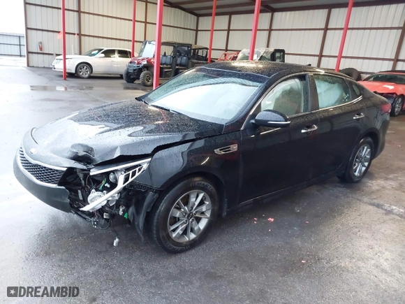 2017 Kia Optima LX 1.6T with VIN 5XXGT4L10HG129660, listed as a IAAI auction lot 40887271 with 107,000 mi miles. Bid and sale history available at carsss.com. Image 17.