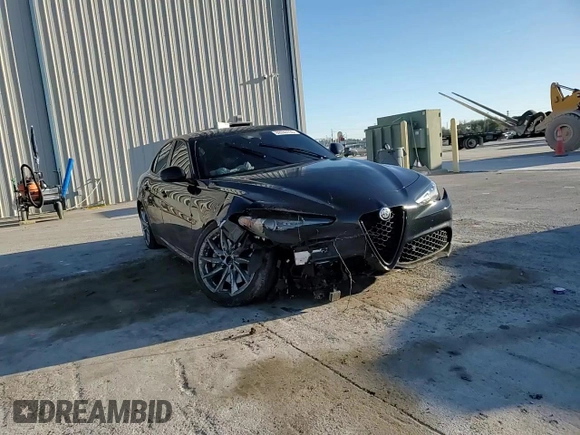 2022 Alfa Romeo Giulia with VIN ZARFAMAN8N7659604, listed as a Copart auction lot 88240735 with 54,903 mi miles and Non repairable. Bid and sale history available at DreamBid. Image 11.