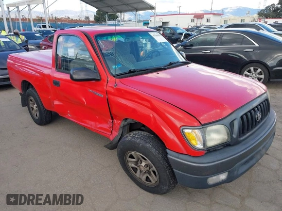 2003 Toyota Tacoma with VIN 5TENL42N53Z193084, listed as a IAAI auction lot 41946855 with 393,288 mi miles and . Bid and sale history available at DreamBid. Image 1.