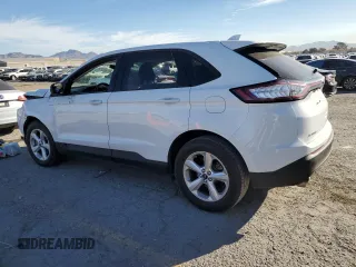 2017 Ford Edge SE with VIN 2FMPK3G90HBC31758, listed as a Copart auction lot 46449735 with 61,575 mi miles and Salvage title. Bid and sale history available at DreamBid. Image 2.