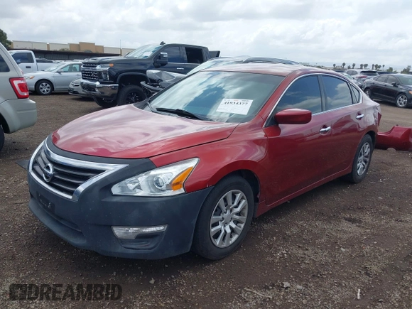 2014 Nissan Altima S with VIN 1N4AL3AP9EN261135, listed as a IAAI auction lot 41934377 with 143,596 mi miles and . Bid and sale history available at carsss.com. Image 2.