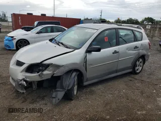2003 Pontiac Vibe with VIN 5Y2SL62843Z456217, listed as a Copart auction lot 68135204 with 121,847 mi miles and Salvage Title. Bid and sale history available at carsss.com. Image 1.