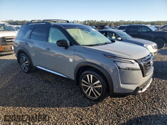 2024 Nissan Pathfinder Platinum with VIN 5N1DR3DG0RC274130, listed as a Copart auction lot 82859564 with 0 mi miles and Non Repairable. Bid and sale history available at carsss.com. Image 4.