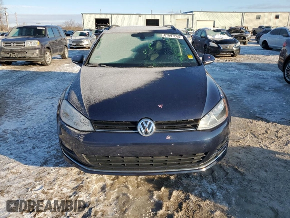2016 Volkswagen Golf SportWagen TSI S with VIN 3VWC17AU5GM514029, listed as a Copart auction lot 87897245 with 88,235 mi miles and Salvage Title. Bid and sale history available at carsss.com. Image 5.