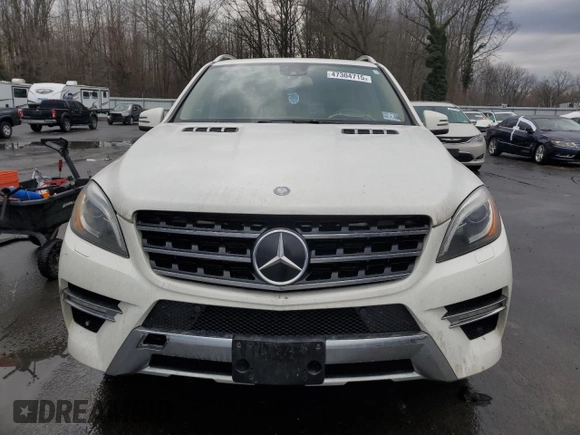 2012 Mercedes-Benz M 550 with VIN 4JGDA7DB1CA047955, listed as a Copart auction lot 47304715 with 218,931 mi miles and Clean title. Bid and sale history available at DreamBid. Image 5.