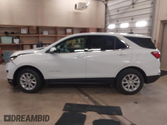 2020 Chevrolet Equinox LT with VIN 3GNAXUEV1LS619741, listed as a IAAI auction lot 40689323 with 42,405 mi miles and . Bid and sale history available at DreamBid. Image 14.