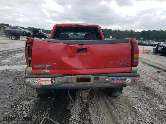 2000 GMC New Sierra 1500 SLE with VIN 1GTEK19T9YE244876, listed as a Copart auction lot 71601274 with NaN miles and Salvage Title. Bid and sale history available at carsss.com. Image 6.