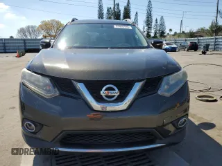 2015 Nissan Rogue S with VIN 5N1AT2MT1FC868734, listed as a Copart auction lot 53066935 with 96,568 mi miles and Salvage Title. Bid and sale history available at carsss.com. Image 5.