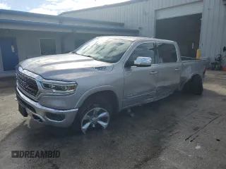 2020 Ram 1500 Limited with VIN 1C6SRFHT9LN367039, listed as a Copart auction lot 46157455 with 60,235 mi miles and Salvage title. Bid and sale history available at DreamBid. Image 1.