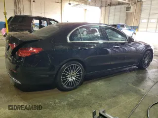 2024 Mercedes-Benz C 300 with VIN W1KAF4GB1RR219713, listed as a Copart auction lot 52940525 with 23,832 mi miles and Clean Title. Bid and sale history available at carsss.com. Image 3.