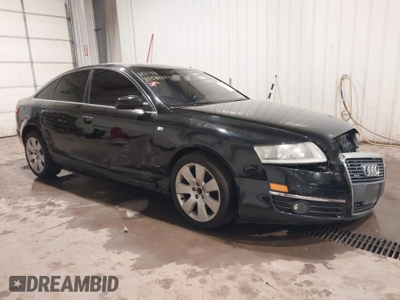 2005 Audi A6 with VIN WAUDG74F35N087226, listed as a IAAI auction lot 40581574 with 214,241 mi miles. Bid and sale history available at carsss.com. Image 1.