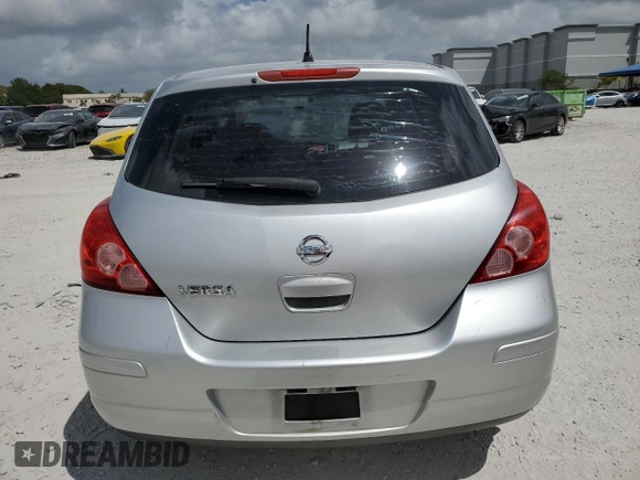 2010 Nissan Versa 1.8 SL with VIN 3N1BC1CP9AL445505, listed as a Copart auction lot 51128485 with 215,630 mi miles and Salvage Title. Bid and sale history available at carsss.com. Image 6.