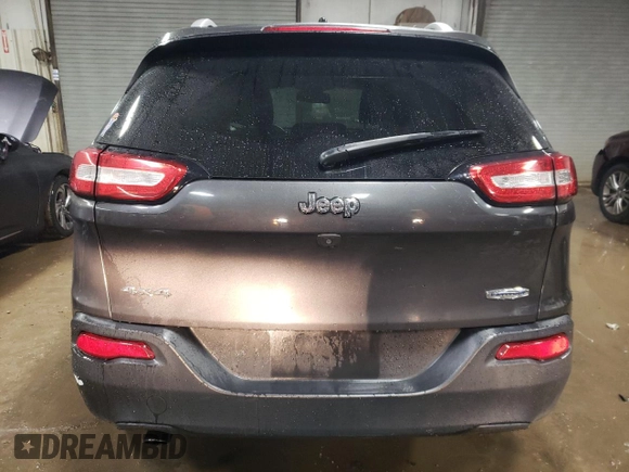 2016 Jeep Cherokee 75th Anniversary with VIN 1C4PJMCB7GW117078, listed as a Copart auction lot 84850254 with 93,599 mi miles and Salvage Title. Bid and sale history available at carsss.com. Image 6.