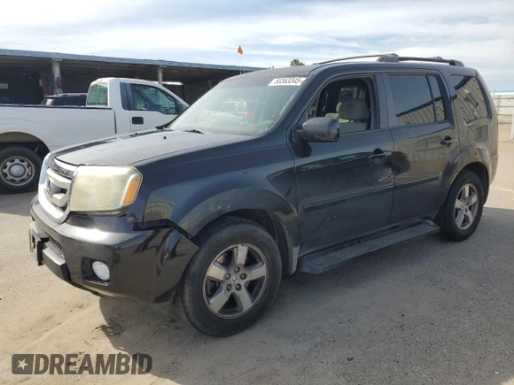 2010 Honda Pilot EX with VIN 5FNYF3H40AB013487, listed as a Copart auction lot 50363345 with 224,776 mi miles and Clean Title. Bid and sale history available at carsss.com. Image 1.