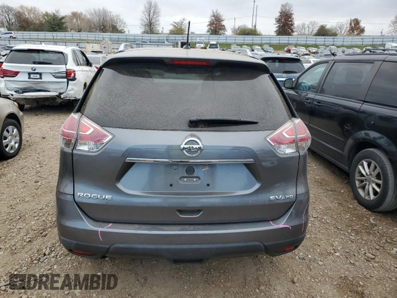 2016 Nissan Rogue SL with VIN 5N1AT2MV8GC890541, listed as a Copart auction lot 76716473 with 113,133 mi miles and Salvage Title. Bid and sale history available at DreamBid. Image 6.
