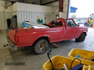 1996 Ford F-250 with VIN 1FTEF25Y1TLA59396, listed as a Copart auction lot 84289034 with 0 mi miles and Non Repairable. Bid and sale history available at carsss.com. Image 3.