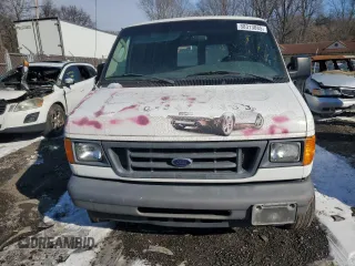 2007 Ford Econoline Cargo Commercial with VIN 1FTNE14W37DB04402, listed as a Copart auction lot 88313085 with Not Provided miles and Salvage Title. Bid and sale history available at DreamBid. Image 5.