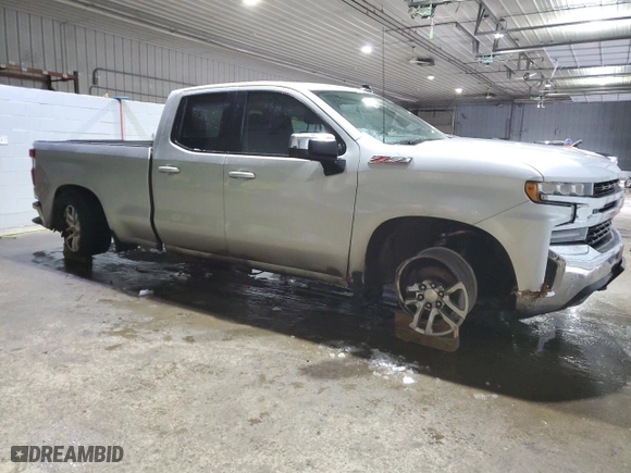 2019 Chevrolet Silverado 1500 LT with VIN 1GCRYDED2KZ253113, listed as a Copart auction lot 41782015 with 49,247 mi miles and Salvage Title. Bid and sale history available at carsss.com. Image 4.