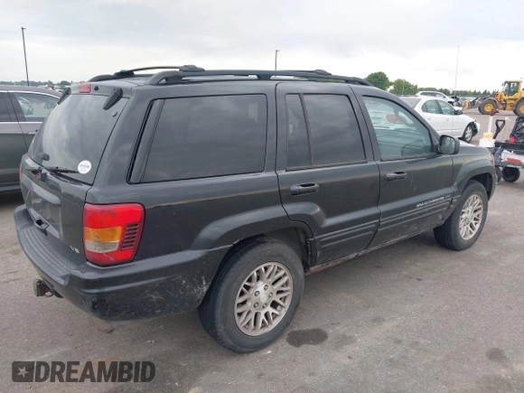 2004 Jeep Grand Cherokee Limited with VIN 1J4GW58N54C347896, listed as a IAAI auction lot 42350444 with 204,451 mi miles and . Bid and sale history available at DreamBid. Image 4.