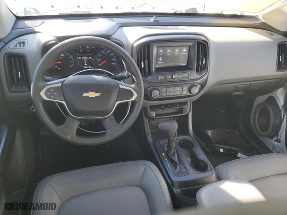 2020 Chevrolet Colorado 2WD Work Truck with VIN 1GCGSBEA9L1100733, listed as a Copart auction lot 43152125 with 61,713 mi miles and Salvage Title. Bid and sale history available at carsss.com. Image 8.