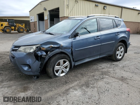 2013 Toyota RAV4 XLE with VIN 2T3RFREV7DW051186, listed as a Copart auction lot 51098915 with 57,766 mi miles and Salvage Title. Bid and sale history available at carsss.com. Image 1.