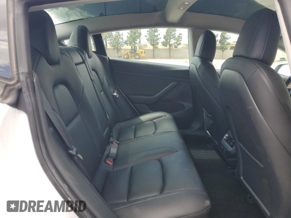 2022 Tesla Model 3 Long Range with VIN 5YJ3E1EB4NF139023, listed as a Copart auction lot 51410345 with 54,789 mi miles and Salvage Title. Bid and sale history available at DreamBid. Image 10.