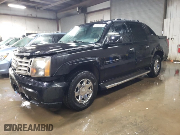 2003 Cadillac Escalade EXT z VIN 3GYEK63N33G118001, wystawiony jako Copart lot #86897574 z przebiegiem 223 953 mil mil oraz Szkoda całkowita • Salvage title. Historia ofert i sprzedaży dostępna na DreamBid. Obrazek 1.