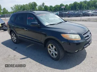 2009 Hyundai Santa Fe SE with VIN 5NMSH73E09H289444, listed as a IAAI auction lot 42592341 with 124,901 mi miles and . Bid and sale history available at DreamBid. Image 1.