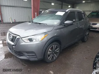 2020 Nissan Kicks SV with VIN 3N1CP5CV1LL550962, listed as a IAAI auction lot 41797179 with 56,645 mi miles. Bid and sale history available at carsss.com. Image 2.