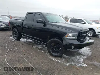 2014 Ram 1500 Express with VIN 1C6RR7FT9ES375363, listed as a IAAI auction lot 41653702 with 153,240 mi miles. Bid and sale history available at carsss.com. Image 1.