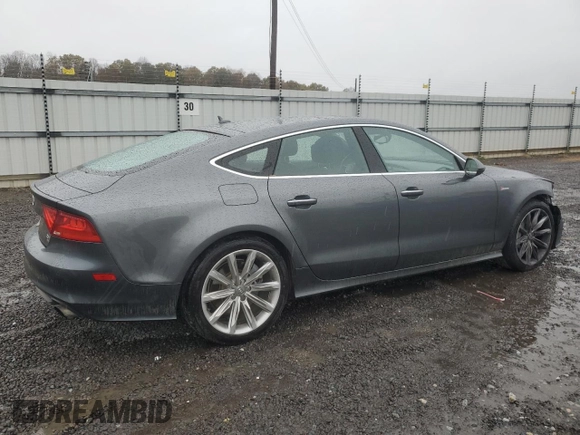 2015 Audi A7 3.0 Prestige with VIN WAU2GAFC1FN004515, listed as a Copart auction lot 80639274 with 115,931 mi miles and Salvage Title. Bid and sale history available at carsss.com. Image 3.