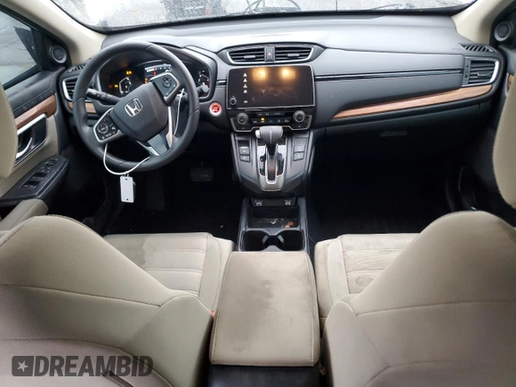 2020 Honda CR-V EX with VIN 5J6RW2H51LA013558, listed as a Copart auction lot 78748744 with 52,055 mi miles and Salvage Title. Bid and sale history available at DreamBid. Image 8.
