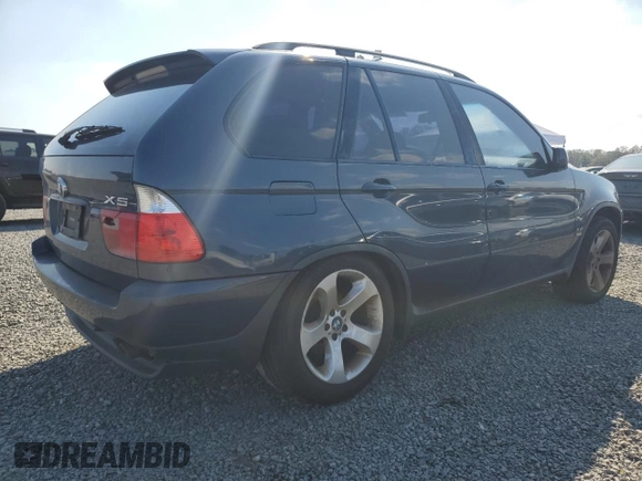 2006 BMW X5 4.4i with VIN 5UXFB53586LV27489, listed as a Copart auction lot 76172024 with 0 mi miles and Salvage Title. Bid and sale history available at carsss.com. Image 3.