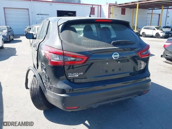 2022 Nissan Rogue Sport S with VIN JN1BJ1AV0NW345140, listed as a IAAI auction lot 41674553 with 53,293 mi miles. Bid and sale history available at carsss.com. Image 3.