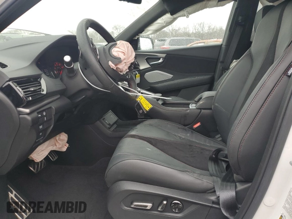 2024 Acura RDX w/A-Spec Package with VIN 5J8TC2H66RL035762, listed as a Copart auction lot 45744885 with 2,639 mi miles and Salvage title. Bid and sale history available at DreamBid. Image 7.