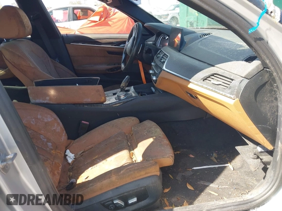 2017 BMW 5 Series 540i with VIN WBAJE5C36HG914696, listed as a IAAI auction lot 41639899 with Not Provided miles and . Bid and sale history available at carsss.com. Image 5.