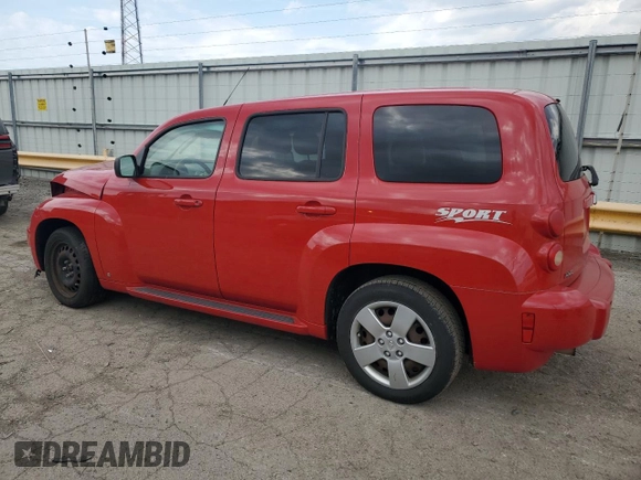 2009 Chevrolet HHR LS z VIN 3GNCA13B49S642005, wystawiony jako Copart lot #54104055 z przebiegiem Nie podano mil oraz Szkoda całkowita • Salvage title. Historia ofert i sprzedaży dostępna na DreamBid. Obrazek 2.