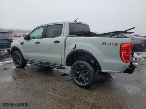 2023 Ford Ranger XL with VIN 1FTER4FH1PLE19323, listed as a Copart auction lot 44591375 with 18,147 mi miles and Salvage Title. Bid and sale history available at carsss.com. Image 2.