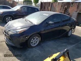2022 Toyota Prius L Eco with VIN JTDKAMFU7N3178808, listed as a Copart auction lot 55650895 with 40,933 mi miles and Salvage Title. Bid and sale history available at carsss.com. Image 1.