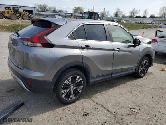 2022 Mitsubishi Eclipse Cross SE with VIN JA4ATWAA8NZ001755, listed as a Copart auction lot 50750775 with 47,675 mi miles and Salvage Title. Bid and sale history available at carsss.com. Image 3.