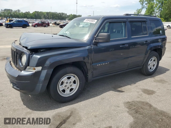 2014 Jeep Patriot Sport z VIN 1C4NJPBB8ED850548, wystawiony jako Copart lot #55945905 z przebiegiem 120 321 mil mil oraz Szkoda całkowita • Salvage title. Historia ofert i sprzedaży dostępna na DreamBid. Obrazek 1.