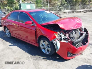 2012 Toyota Camry L with VIN 4T1BF1FK0CU636609, listed as a IAAI auction lot 41874712 with 144,733 mi miles and . Bid and sale history available at DreamBid. Image 1.
