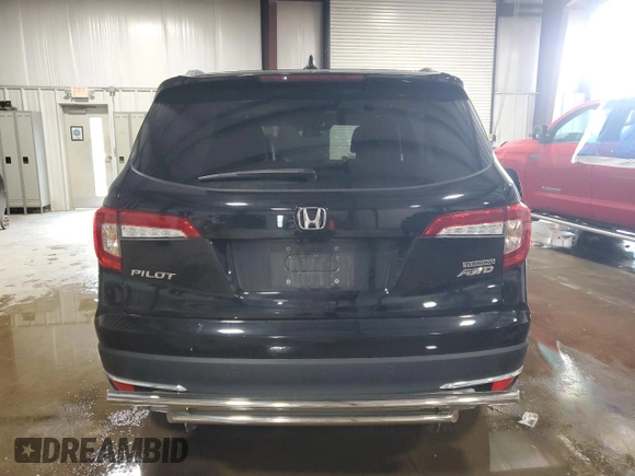 2021 Honda Pilot Touring 8-Passenger with VIN 5FNYF6H96MB040050, listed as a Copart auction lot 53533115 with 38,006 mi miles and Salvage title. Bid and sale history available at DreamBid. Image 6.