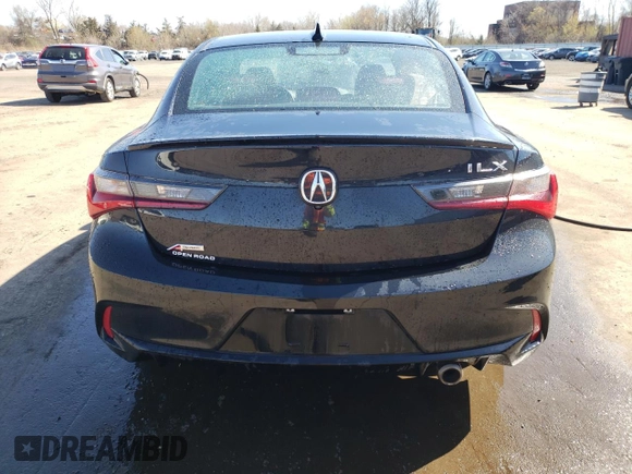 2020 Acura ILX Premium with VIN 19UDE2F89LA011445, listed as a Copart auction lot 53703065 with 48,200 mi miles and Salvage title. Bid and sale history available at DreamBid. Image 6.